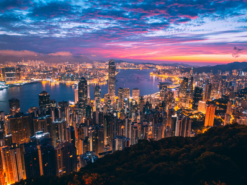 Hong Kong skyline
